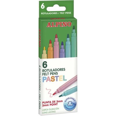 Alpino AR001004 Filzstift - Mehrfarbig, 6er Set Alpino AR001004 Filzstift - Mehrfarbig, 6er Set