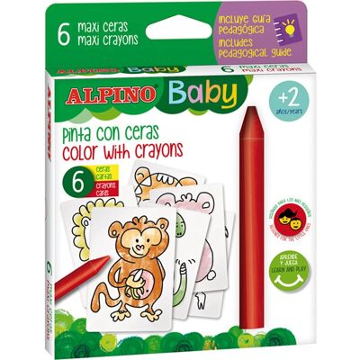 Alpino DA002006 Kritor Set - 6 Färger Alpino DA002006 Kritor Set - 6 Färger
