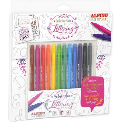Ensemble de 12 feutres Alpino - Fins/Extra Gras, Multicolore - Publicité Ensemble de 12 feutres Alpino - Fins/Extra Gras, Multicolore - Publicité