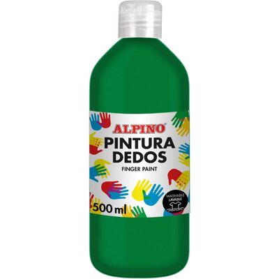 Alpino DD020073 Green Washable Finger Paint - Finger Paint Alpino DD020073 Green Washable Finger Paint - Finger Paint