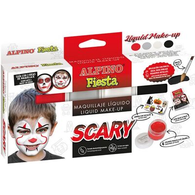 Colorazione viso Alpino DL000113 - Trucco per bambini, 4 colori, sicuro per i bambini Colorazione viso Alpino DL000113 - Trucco per bambini, 4 colori, sicuro per i bambini