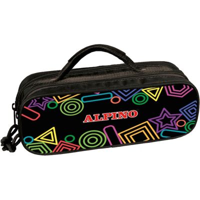 Alpino UA000165 Mehrfarbiger Dreifachetui - Etui Alpino UA000165 Mehrfarbiger Dreifachetui - Etui