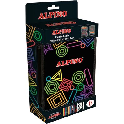 Alpino UA000166 Mehrfarbig Etui - Pencil Case Alpino UA000166 Mehrfarbig Etui - Pencil Case