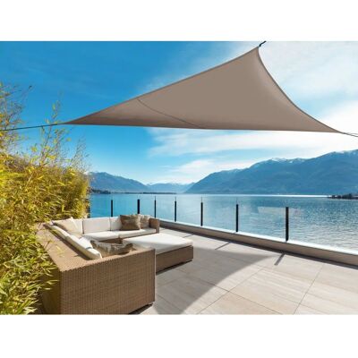 Vela de sombra elástica Nortene Sunnet Kit - Triángulo 3,40 x 3,40 x 3,40 m Vela de sombra elástica Nortene Sunnet Kit - Triángulo 3,40 x 3,40 x 3,40 m