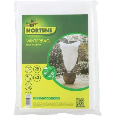 Nortene Winterbag Housse de protection contre le gel - lot de 3 - Publicité Nortene Winterbag Housse de protection contre le gel - lot de 3 - Publicité
