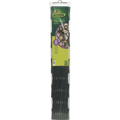 Treillis de jardin Nortene - PVC extensible 2x1m Gris - Publicité Treillis de jardin Nortene - PVC extensible 2x1m Gris - Publicité