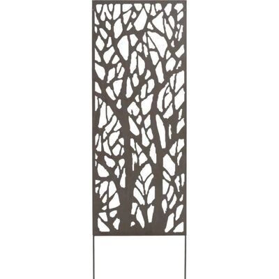 NORTENE Panel metálico decorativo - Árbol - 150x60cm - Marrón envejecido NORTENE Panel metálico decorativo - Árbol - 150x60cm - Marrón envejecido