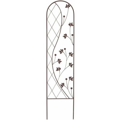 NORTENE Treillis Zen Yin Yang pour Jardin - 0,35x1,50m Marron - Publicité NORTENE Treillis Zen Yin Yang pour Jardin - 0,35x1,50m Marron - Publicité