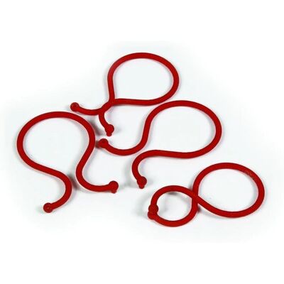 NORTENE Modèle 25 fermapomodori spéciaux - Clip pour plantes - Rouge - 6,2cm - Publicité NORTENE Modèle 25 fermapomodori spéciaux - Clip pour plantes - Rouge - 6,2cm - Publicité