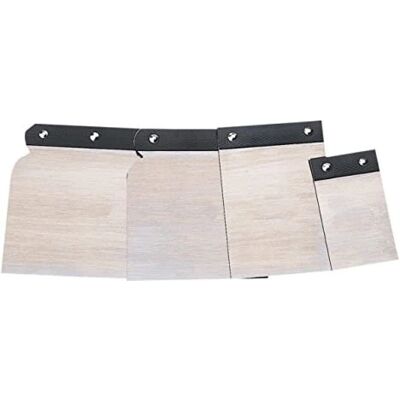 Conjunto de 4 espátulas Bahco 2220 aço ao carbono Conjunto de 4 espátulas Bahco 2220 aço ao carbono