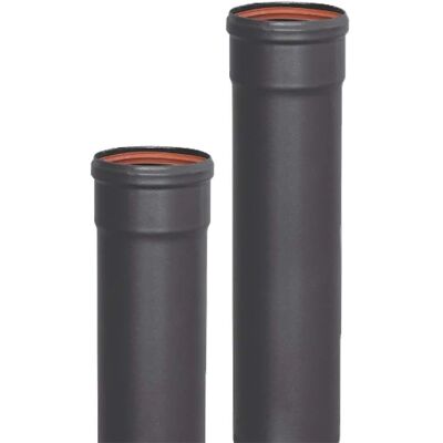 S&M Model m-h 850°C - Ø80 mm, 0,50m - Kominowa rura S&M Model m-h 850°C - Ø80 mm, 0,50m - Kominowa rura