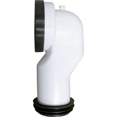 Tubo de desagüe para inodoro Saneaplast - Salida dual - PVC 90/110mm Tubo de desagüe para inodoro Saneaplast - Salida dual - PVC 90/110mm