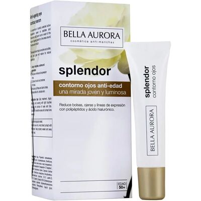 Bella Aurora Splendor 10 Contour des Yeux SPF15 - Crème pour Femmes Bella Aurora Splendor 10 Contour des Yeux SPF15 - Crème pour Femmes