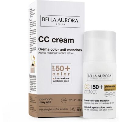 Bella Aurora Anti Dark Spot Colour Cream SPF50+ - Crème Bella Aurora Anti Dark Spot Colour Cream SPF50+ - Crème