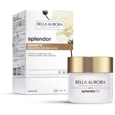 Bella Aurora Splendor 10 Face Cream SPF 20 - Anti-Ageing Bella Aurora Splendor 10 Face Cream SPF 20 - Anti-Ageing