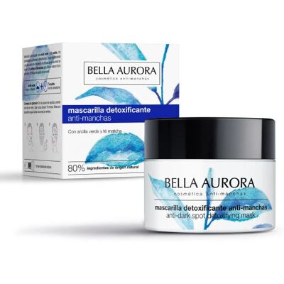 Bella Aurora Modelo 8413400007975 - Mascarilla Facial - Limpieza, Detox, Anti-manchas Bella Aurora Modelo 8413400007975 - Mascarilla Facial - Limpieza, Detox, Anti-manchas