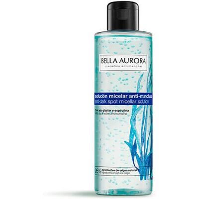 Bella Aurora 8413400007982 Água Micelar - Anti-mancha, Unissex, 200ml Bella Aurora 8413400007982 Água Micelar - Anti-mancha, Unissex, 200ml