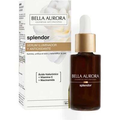 Bella Aurora Splendor Sérum Vitamine C Acide Hyaluronique - Sérum Bella Aurora Splendor Sérum Vitamine C Acide Hyaluronique - Sérum
