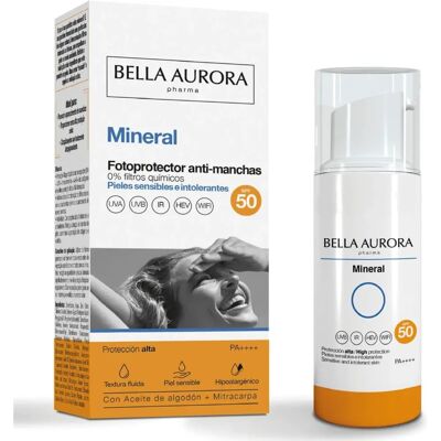 Bella Aurora SPF 50 - Protection solaire peau sensible Bella Aurora SPF 50 - Protection solaire peau sensible