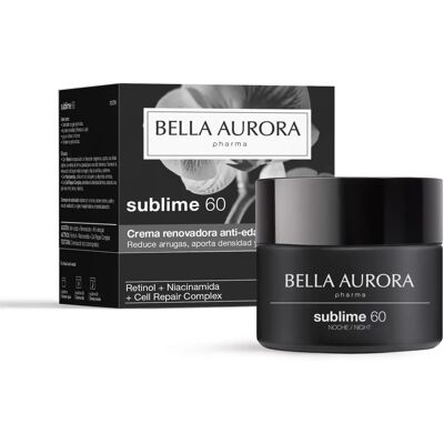 Bella Aurora Sublime 60 Crème Nuit - Anti-âge 60+ - Publicité Bella Aurora Sublime 60 Crème Nuit - Anti-âge 60+ - Publicité