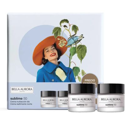 Bella Aurora - Pack Sublime 50, Cremas Día & Noche - Conjunto de Cuidado de la Piel Bella Aurora - Pack Sublime 50, Cremas Día & Noche - Conjunto de Cuidado de la Piel