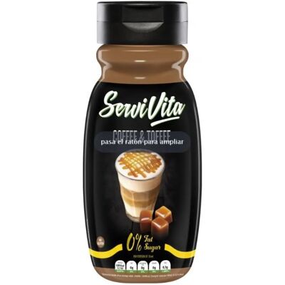 Molho de Café e Caramelo Sem Calorias Servivita Molho de Café e Caramelo Sem Calorias Servivita