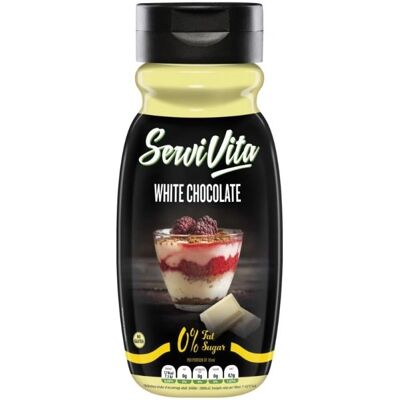 Xarope de Chocolate Branco ServiVita - Molho para Sobremesas Xarope de Chocolate Branco ServiVita - Molho para Sobremesas