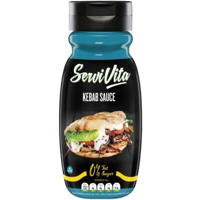 Servivita Molho Kebab Zero 320 ml - Molhos Servivita Molho Kebab Zero 320 ml - Molhos