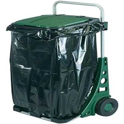 Carro de Residuos de Jardín BIKAIN - Con ruedas, bolsa 80x110cm, 50kg Carro de Residuos de Jardín BIKAIN - Con ruedas, bolsa 80x110cm, 50kg