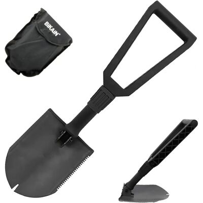 Pala da campeggio pieghevole Bikain - 58CM - Manico in fibra di vetro Pala da campeggio pieghevole Bikain - 58CM - Manico in fibra di vetro