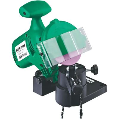 Altuna Pilarka do łańcuchów - Elektryczna, 220W, Dysk 100mm, Regulowany 45° Altuna Pilarka do łańcuchów - Elektryczna, 220W, Dysk 100mm, Regulowany 45°