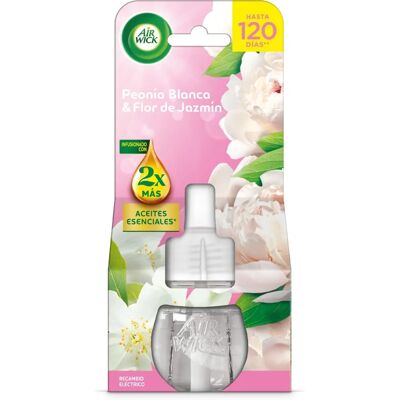 Recharge Électrique White Bouquet Air Wick - Diffuseur Électrique - Publicité Recharge Électrique White Bouquet Air Wick - Diffuseur Électrique - Publicité