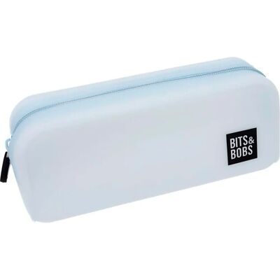 Étui Scolaire Grafoplas Paillettes Bleues - Silicone Résistant à l'Eau Étui Scolaire Grafoplas Paillettes Bleues - Silicone Résistant à l'Eau