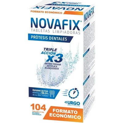 Pastillas Limpiadoras Novafix - 104 Unidades Pastillas Limpiadoras Novafix - 104 Unidades