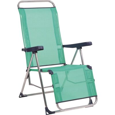 Alco Relax Azul Tumbona Plegable - Sillón Playa Alco Relax Azul Tumbona Plegable - Sillón Playa