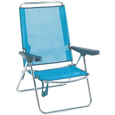 Silla de Playa Alco - Modelo 672ALF/30 - Plegable, Multiback, Verde - Producto de Playa Silla de Playa Alco - Modelo 672ALF/30 - Plegable, Multiback, Verde - Producto de Playa