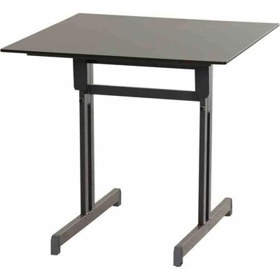 Table Pliable ALCO Gastro - Carrée 80x80x74cm - Anthracite - Publicité Table Pliable ALCO Gastro - Carrée 80x80x74cm - Anthracite - Publicité