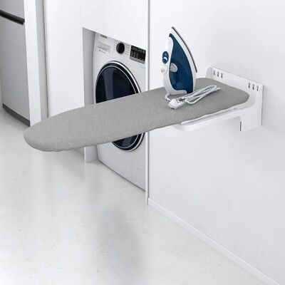 Mesa de planchar Hafele Mibricoplus para pared con funda Mesa de planchar Hafele Mibricoplus para pared con funda