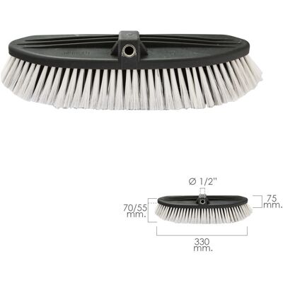 Brosse Wolfpack 330x75 cm pour nettoyeur haute pression - Camion, Voiture, Moto - Publicité Brosse Wolfpack 330x75 cm pour nettoyeur haute pression - Camion, Voiture, Moto - Publicité