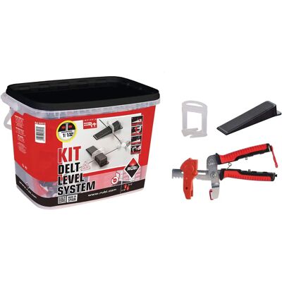 Kit Rubi Delta Level System 1,5mm - Livellatore di piastrelle Kit Rubi Delta Level System 1,5mm - Livellatore di piastrelle