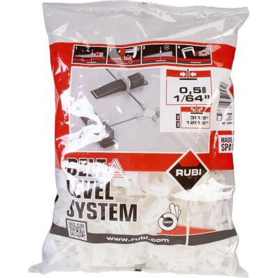 Rubi Delta Level Systeem Tegelafstandhouders 400 stuks Rubi Delta Level Systeem Tegelafstandhouders 400 stuks