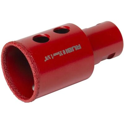 RUBI Diamantbohrkrone - 35mm Premium Trockeneinsatz RUBI Diamantbohrkrone - 35mm Premium Trockeneinsatz