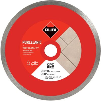 RUBI CPC 200 Pro Diamant-Scheibe - Feinsteinzeug Fliesenschneider RUBI CPC 200 Pro Diamant-Scheibe - Feinsteinzeug Fliesenschneider