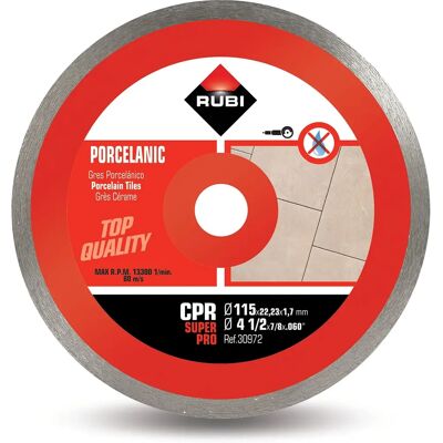 Rubi Diamantkreissägeblatt 115mm - Für Porzellanfliesen & Keramik Rubi Diamantkreissägeblatt 115mm - Für Porzellanfliesen & Keramik