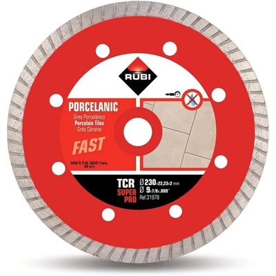 Rubi TCR-180 Timanttilevy Porcelaanilevyille - Suora Leikkaus Rubi TCR-180 Timanttilevy Porcelaanilevyille - Suora Leikkaus