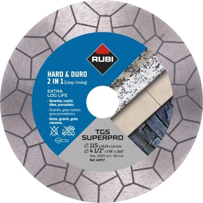 Rubi Turbo Viper 115mm Diamant Scheibe - Schneide & Schleifgerät Rubi Turbo Viper 115mm Diamant Scheibe - Schneide & Schleifgerät