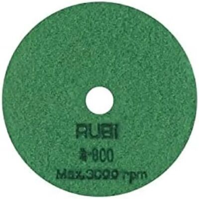 Rubi Diamant Schijf voor Droog Polijsten - Ø100mm - Korrel 800 Rubi Diamant Schijf voor Droog Polijsten - Ø100mm - Korrel 800