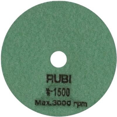 Disco Diamantato RUBI per Lucidatura - 100mm #1500 Disco Diamantato RUBI per Lucidatura - 100mm #1500