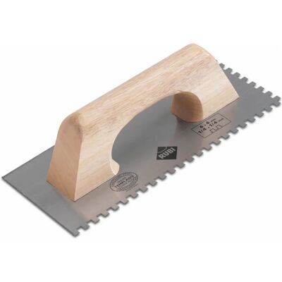 Rubi Steel Gezahnte Kelle - 28cm - Kelle Rubi Steel Gezahnte Kelle - 28cm - Kelle