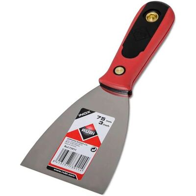 Rubi 73911 Edelstahl-Spachtel mit ergonomischem Griff Rubi 73911 Edelstahl-Spachtel mit ergonomischem Griff
